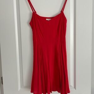 Aritzia red sundress
